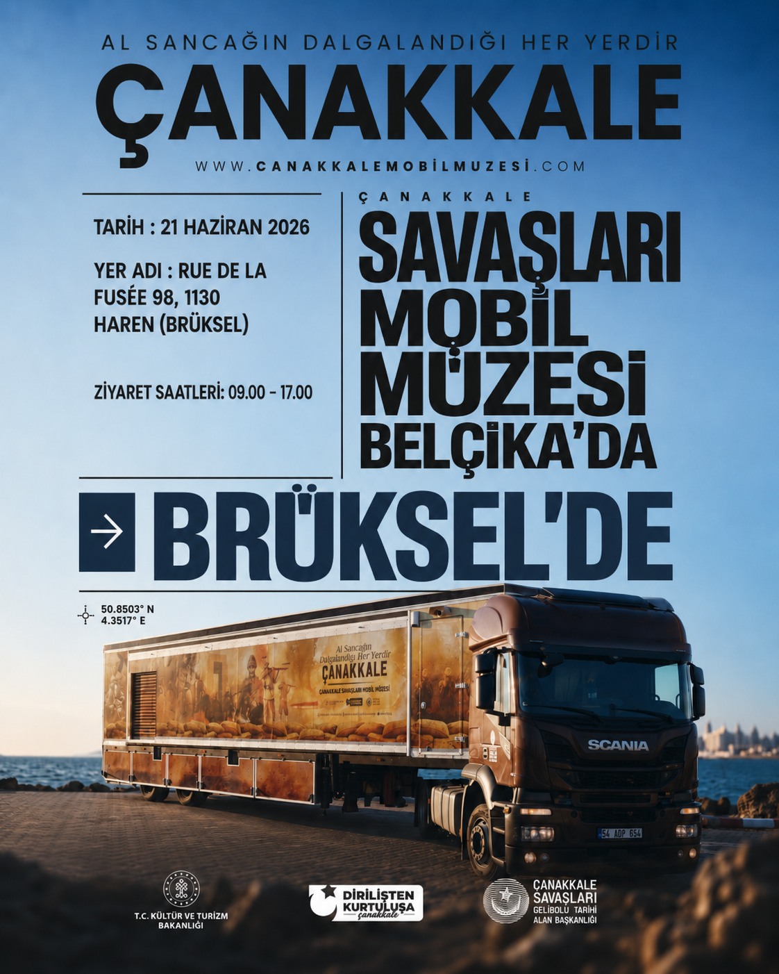 🇹🇷 Çanakkale Ruhu Belçika’da Yaşatılıyor

Tarihimi...