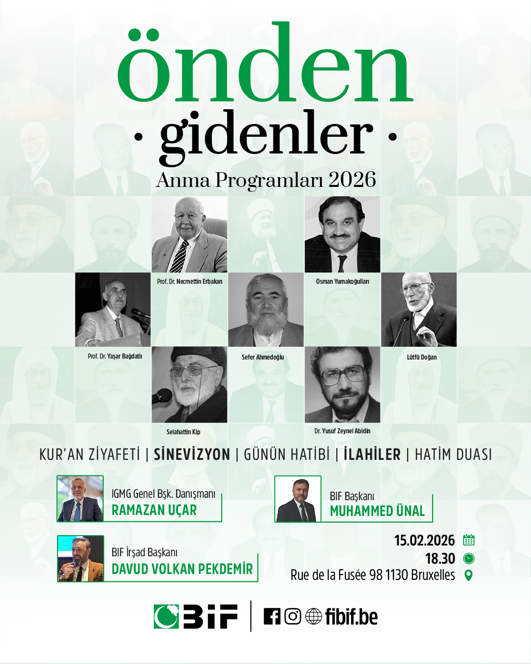 **HATIRLATMA**

Birlikte, inanç ve ahde vefanın ön...