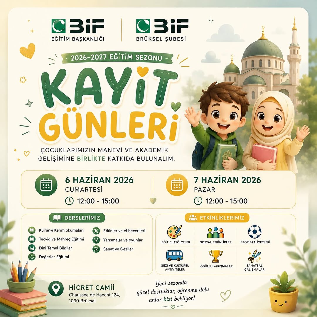 Herkesi bekleriz inşaAllah.

#egitim #bif #igmg #h...