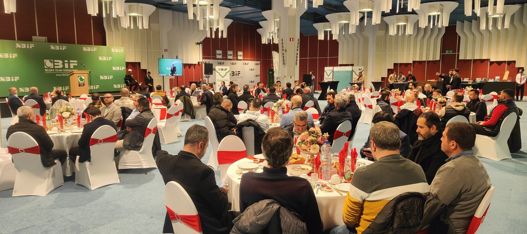 Belçika İslam Federasyonu ŞT ve AT Başkanları ve Ailelerine Yönelik İftarını Gerçekleştirdi